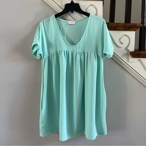 Pink Lily Babydoll Dress, Size Small